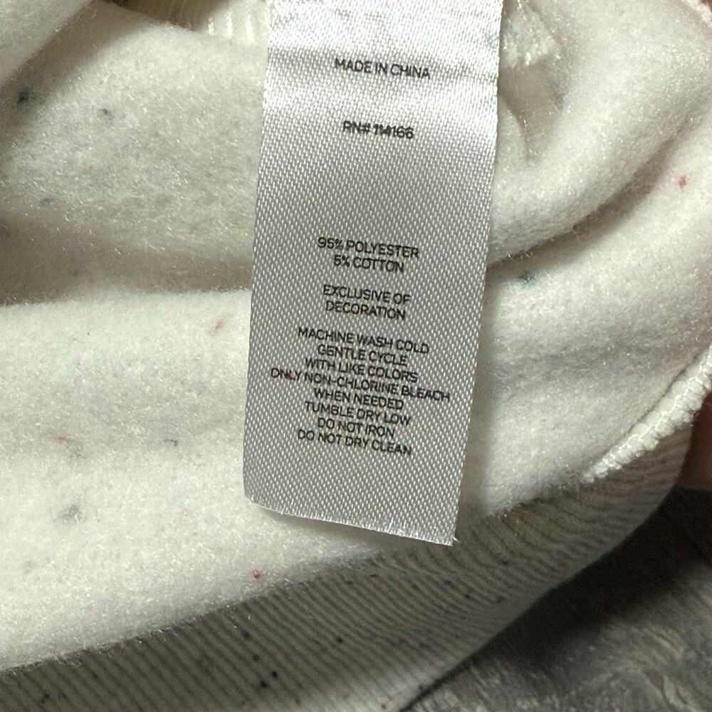 NWT Women’s Colosseum Pitt Panthers Size L Crewneck Speckled Cropped Sweatshirt - Picture 6 of 10